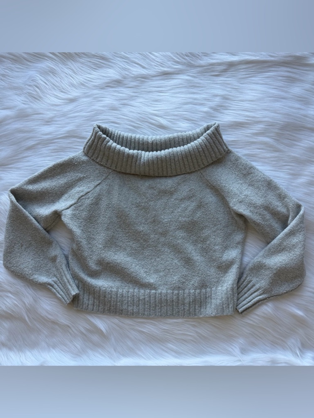 Hollister off the shoulder sweater